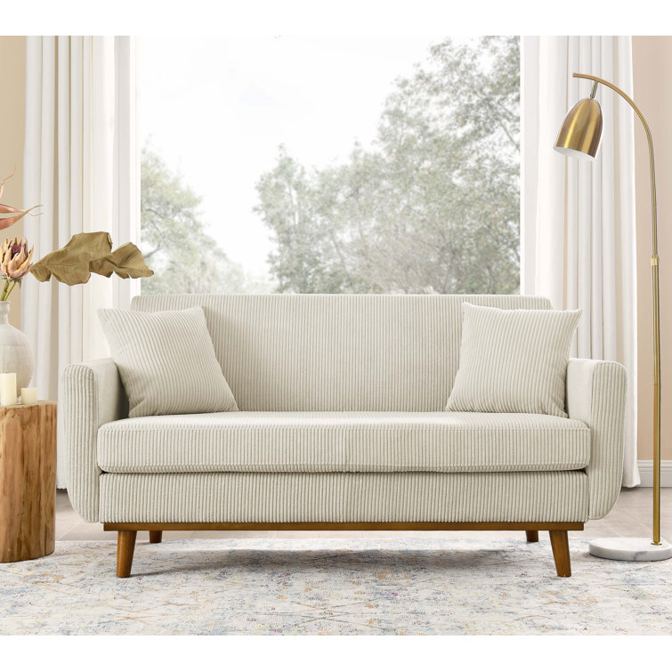 Square deals arm loveseat